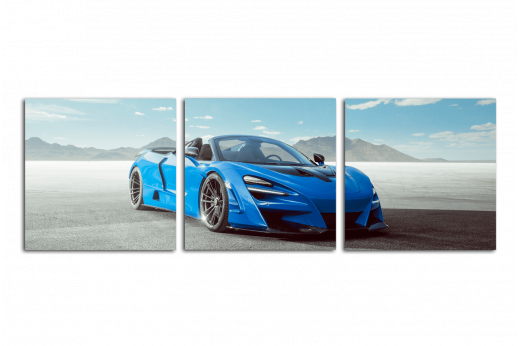 Модульная картина McLaren Синий